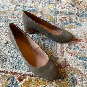 UNTIL 6/20! Madewell Ella Pump Mink Suede 7.5